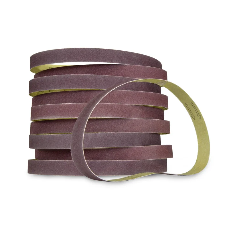 WEN 6515SP120 120-Grit 1 x 30-Inch Sanding Belt Sandpaper (10 Pack)