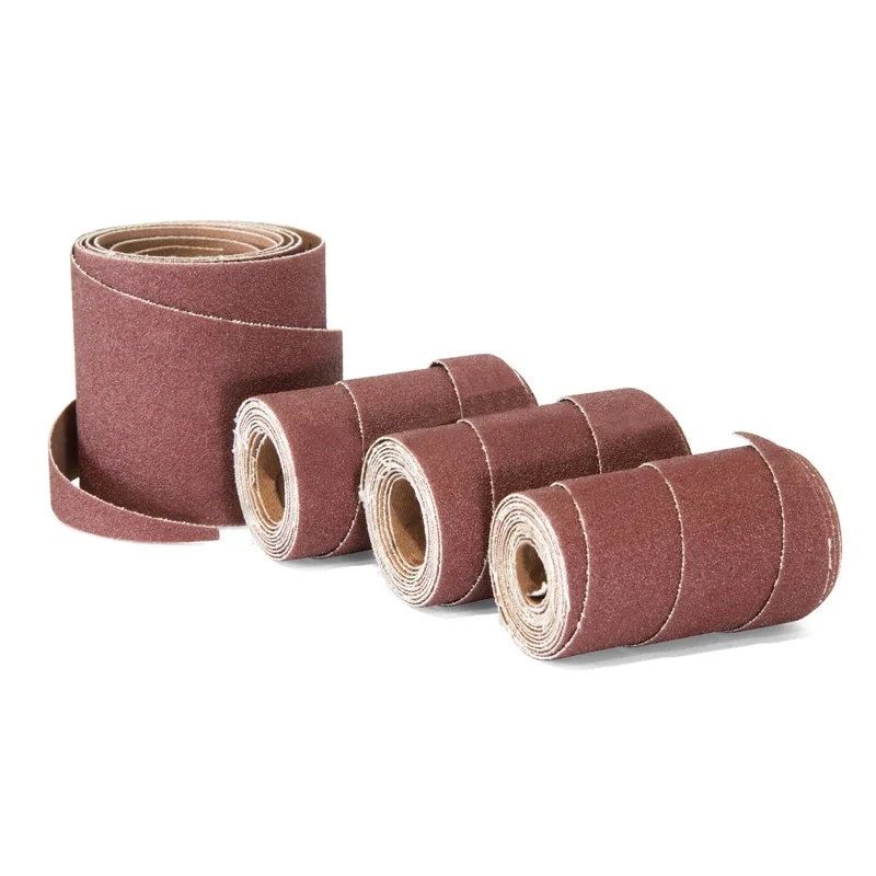 WEN 65910SP240 240-Grit 10-Inch Pre-Cut Ready-to-Wrap Drum Sander Sandpaper, 4-Pack