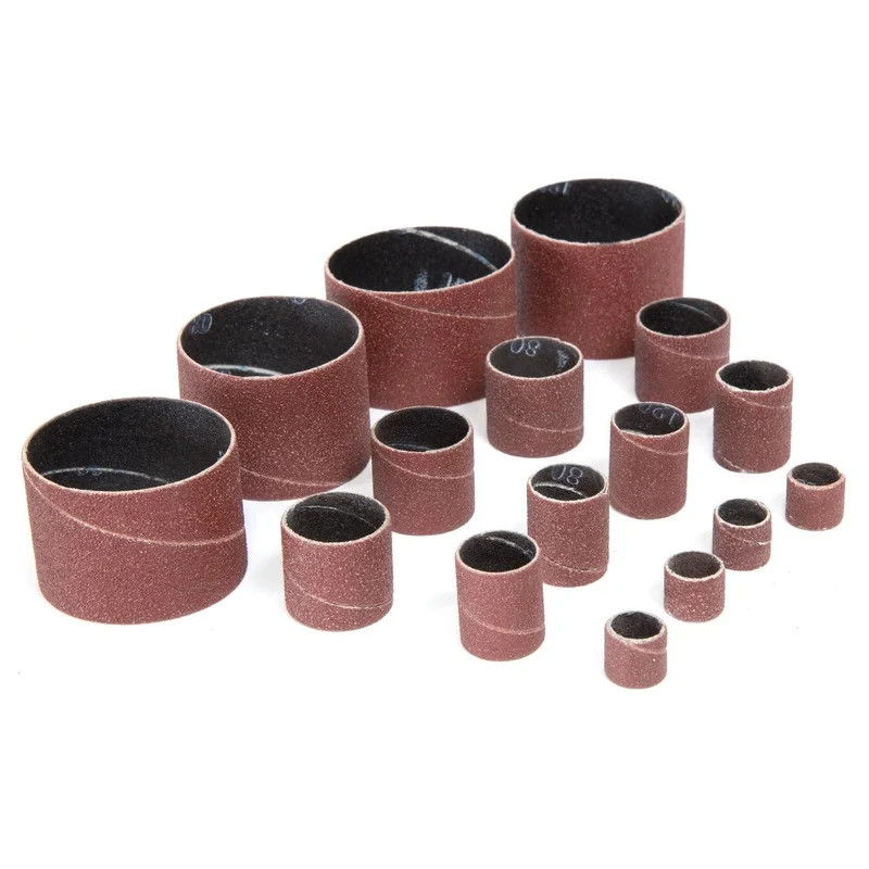 WEN DS164SPC 16-Piece Replacement Sanding Drum Sandpaper Kit, Assorted Grits