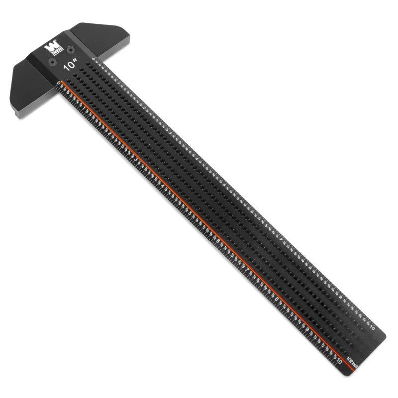 WEN ME810R 10-Inch T-Shaped Marking Ruler
