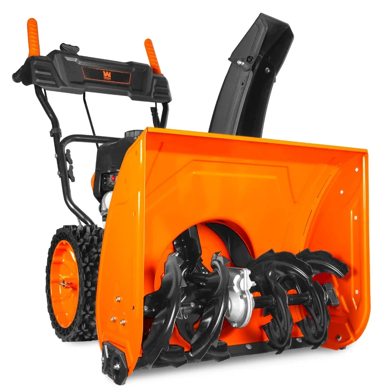 WEN SB209E 24-inch 209cc Two-Stage Self-Propelled Gas-Powered Snow Blower with Electric Start