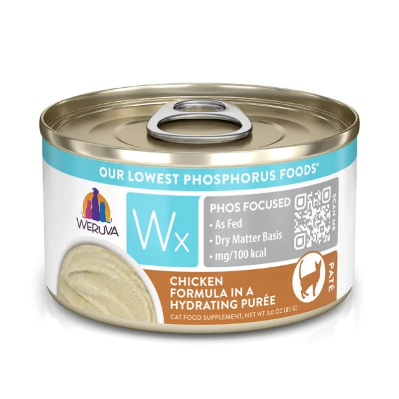 Weruva Wx Phos FocusedChicken Formula in a Hydrating Pure Wet Cat Food