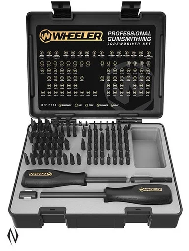 WHEELER SCREWDRIVER SET DELUXE GUNSMITHING 89 PCE XXXX
