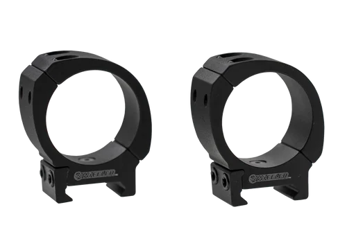 Wheeler Sporter Scope Rings Black 1" Medium