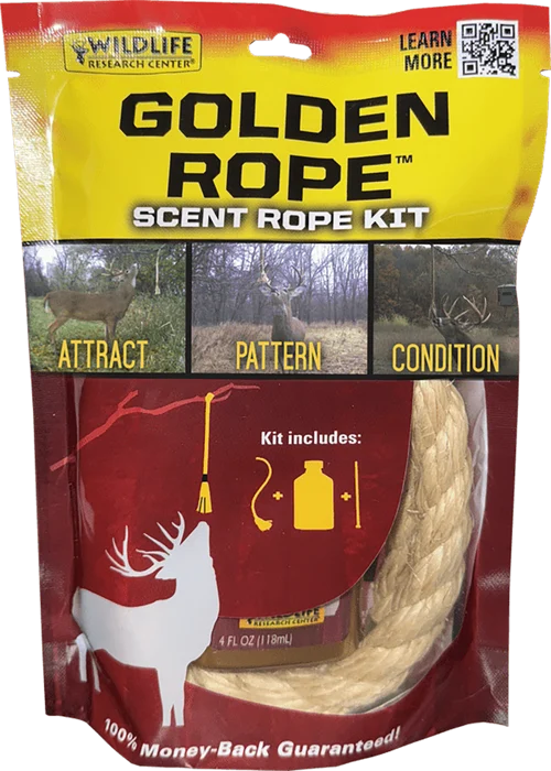 Wildlife Research Golden Rope Scent Rope Kit Deer Attractant