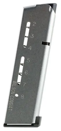 Wilson Combat 500C ETM8rd Detachable w/ Lo-Profile Steel Floor Plate 45 ACP Fits Wilson Combat 1911 Elite Tactical Stainless Steel