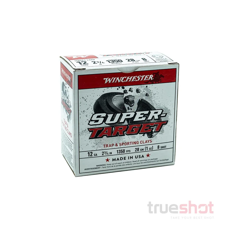 Winchester 12 Gauge #8 Shot 2.75″ 1 oz. 1350 FPS
