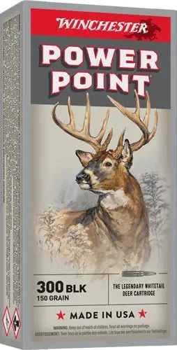 WINCHESTER 300 AAC 150GR POWER POINT 20RD