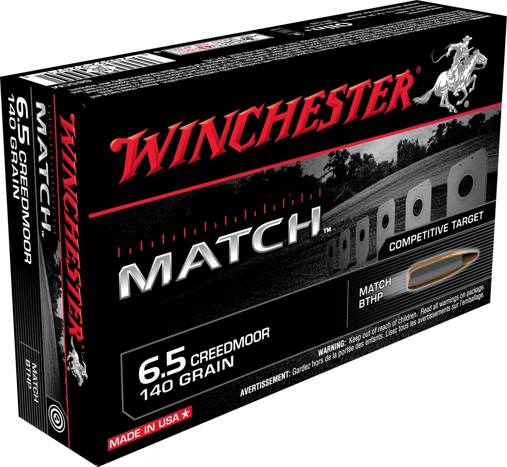Winchester 6.5 Creedmoor Sierra MatchKing 140 gr – Precision ammo | 200 Rounds