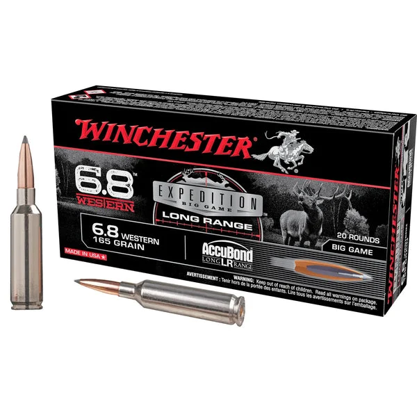 WINCHESTER 6.8 WSTN EXPD LR AB 165GR 20RD