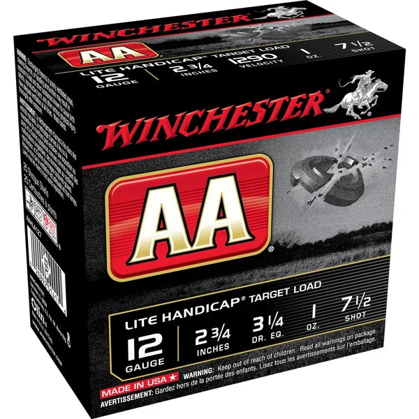 WINCHESTER AA LITE HC 12GA 2.75 #7.5 25RD