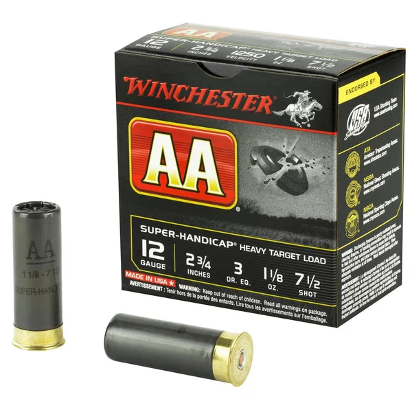 WINCHESTER AA SUPER HANDICAP 12GA 2.75" #7.5 25RD