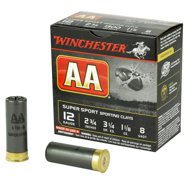 WINCHESTER AA SUPER SPORT 12GA 2.75" #8 25RD