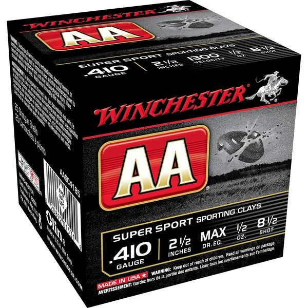 WINCHESTER AA SUPER SPORT SC 410GA 2.5" #8 25RD