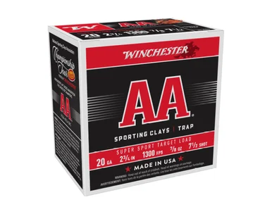 Winchester AA Super Sporting 20G 7.5 2-3/4" 24gm