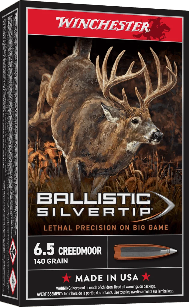 Winchester Ballistic Silvertip 6.5 Creedmoor 140 gr – Precision Hunting Ammo | 200 Rounds