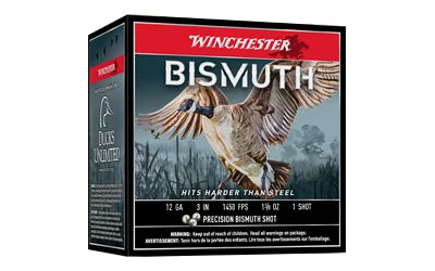 WINCHESTER BISMUTH 12GA 3" #1 25RD