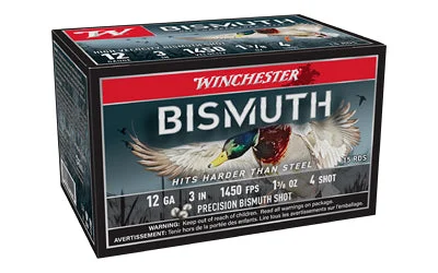 WINCHESTER BISMUTH 12GA 3" #4 15RD