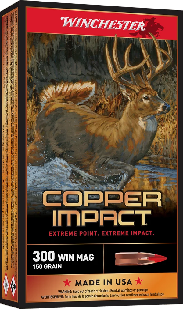 WINCHESTER COPPER IMPACT 300 WIN 150GR 20RD