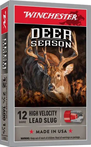 WINCHESTER DEER SEASON 12GA 2.75" 1-1/8OZ SLUG 5RD