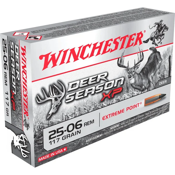 WINCHESTER DEER SEASON XP 25-06REM 117GR 20RD