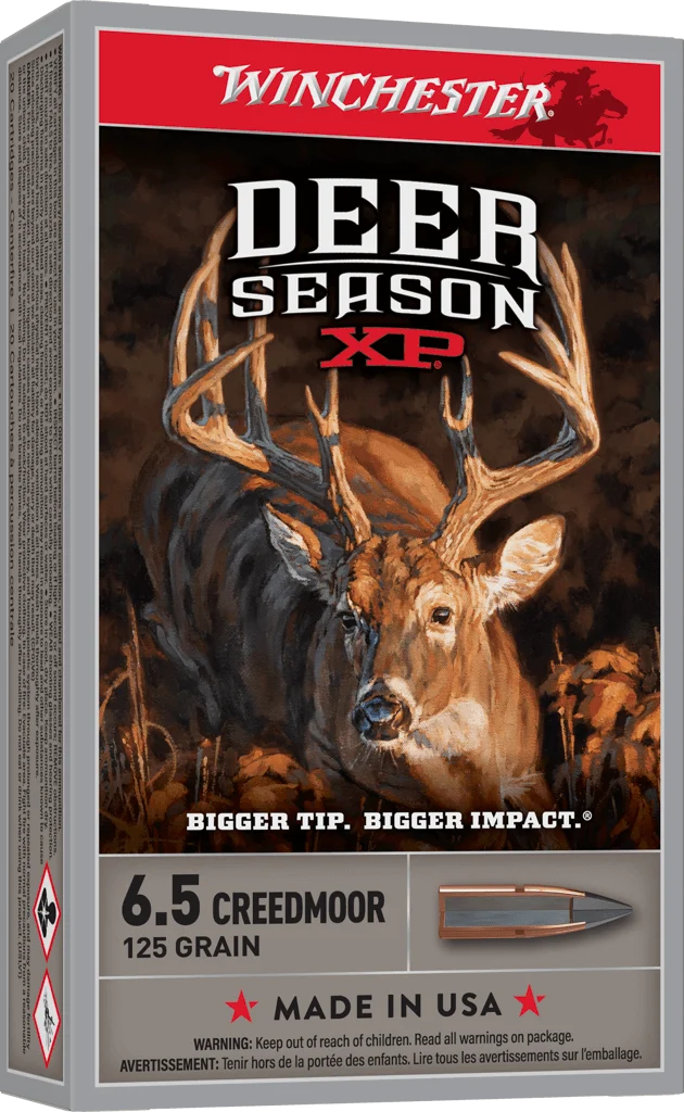 Winchester Deer Season XP 6.5 Creedmoor Polymer Tip 125 gr – Hunting Ammo | 200 Rounds