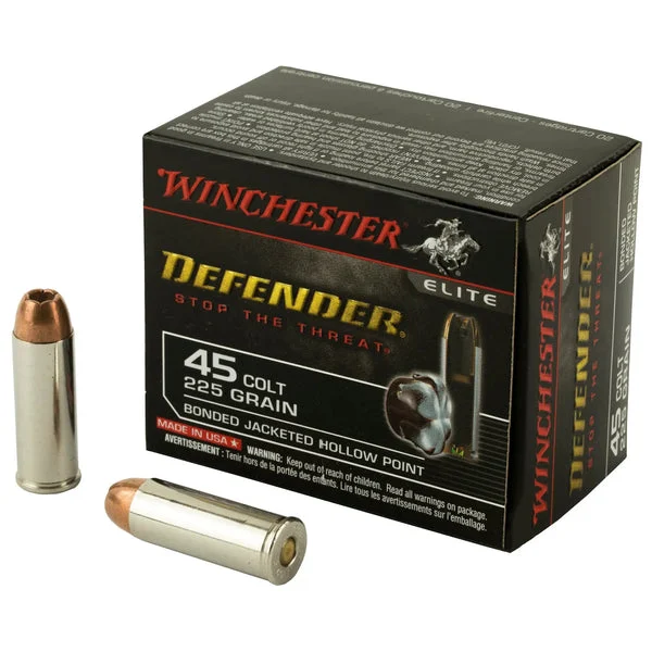 WINCHESTER DEFENDER 45LC 225GR JHP 20RD