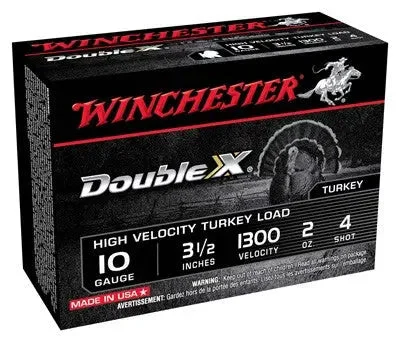 WINCHESTER DOUBLE-X 10GA 3.5" 2OZ #4 10RD