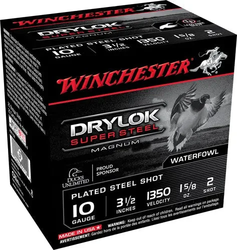 WINCHESTER DRYLOK 10GA 3.5" 1-5/8OZ #2 1350FPS 25RD
