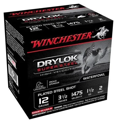 WINCHESTER DRYLOK 12GA 3.5" 1-1/2OZ #2 1475FPS 25RD