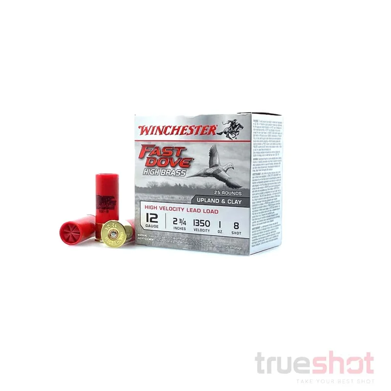 Winchester Fast Dove HB 12 Gauge #8 Shot 3.0″ 1 oz. 1350 FPS