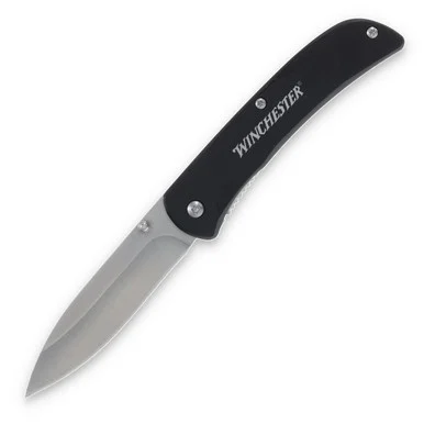 Winchester Folding Knife 3in Plain Edge Aluminium Drop Point 6220035W