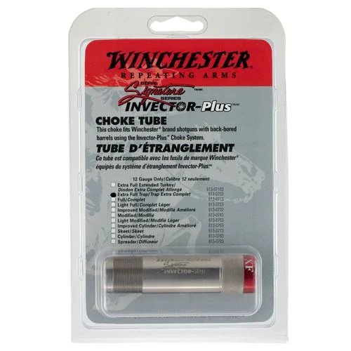 Winchester Guns 6130703 Signature Invector Plus Choke Tube Invector-Plus 12 Gauge Extra Full 17-4 Stainless Steel Stainless
