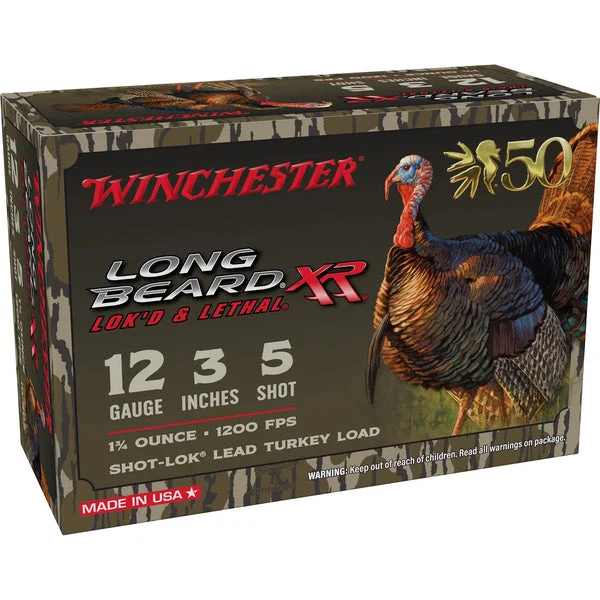 WINCHESTER LB XR TRKY 12GA 3" #5 1.75OZ 10RD