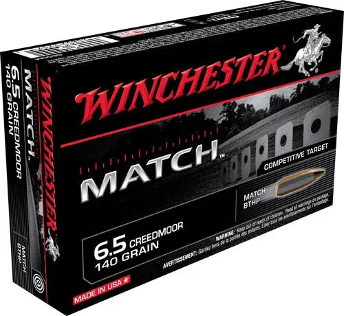 WINCHESTER MATCH 6.5 CM 140GR BTHP 20RD