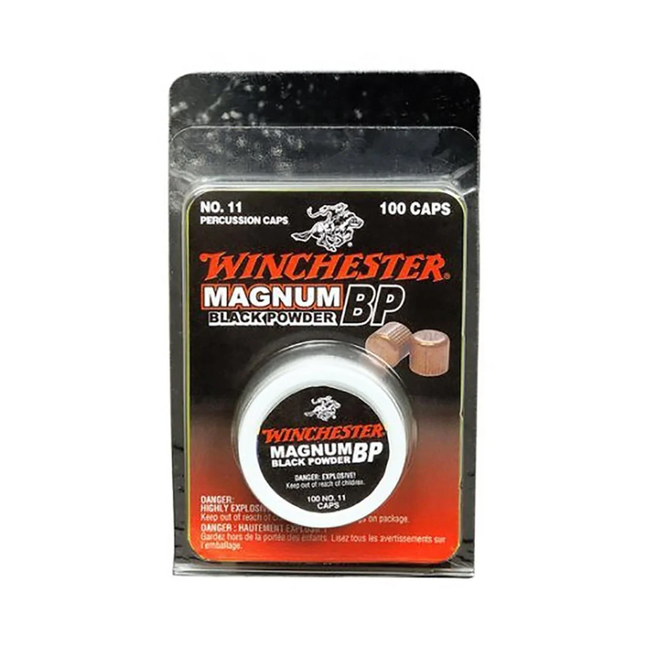 WINCHESTER PERCUSSION CAP #11 MAGNUM 100/bx