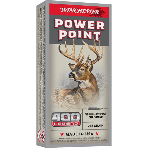 WINCHESTER POWR PNT 400 LEGEND 215GR 20RD
