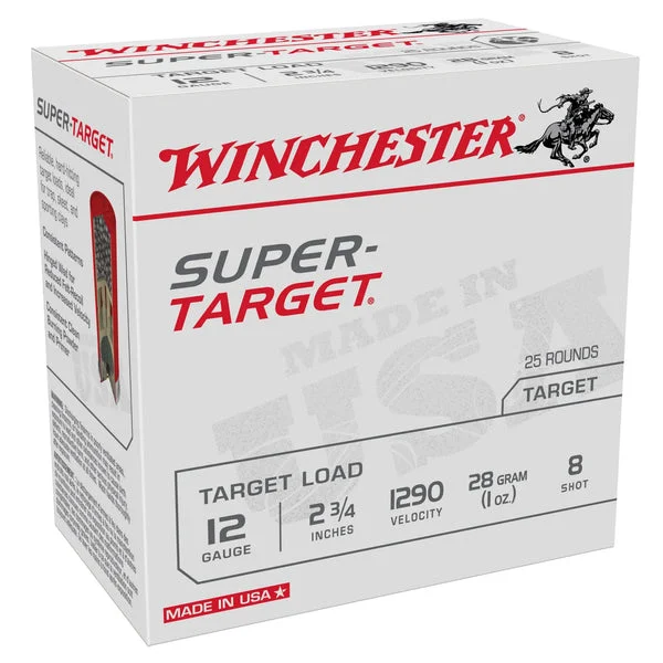 WINCHESTER SPR-TRGT 12GA 2-3/4" #8 25DR