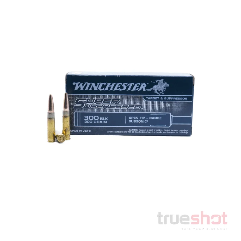 Winchester – Super Suppressed – 300 Blackout – 200 Grain – OT – Subsonic