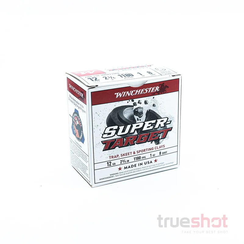 Winchester Super Target 12 Gauge #8 Shot 3.0″ 1 oz. 1180 FPS