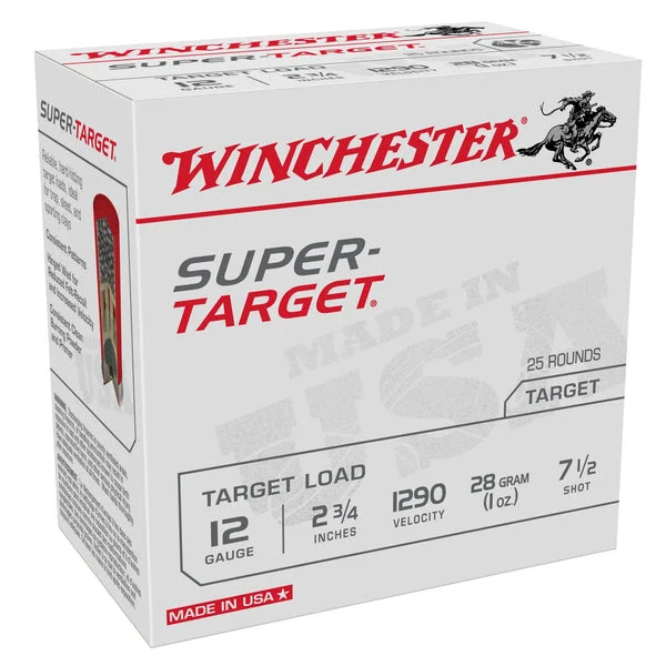 WINCHESTER SUPER TARGET 12GA 2.75" #7.5 25RD