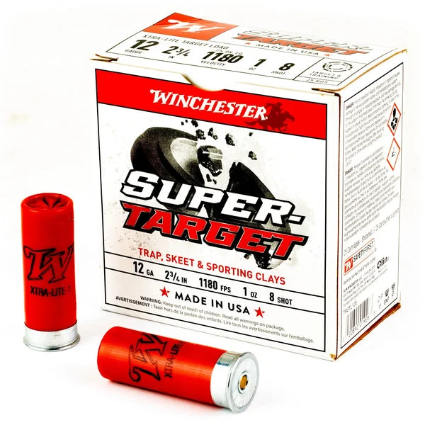WINCHESTER SUPER-TARGET 12GA 2.75" #8 25RD