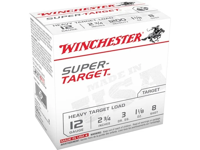 Winchester Super-Target Heavy Target Load Ammunition 12 Gauge