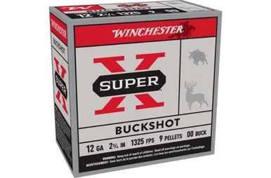 Winchester Super X 12g 00 Buck 2-3/4" 9 Pellet