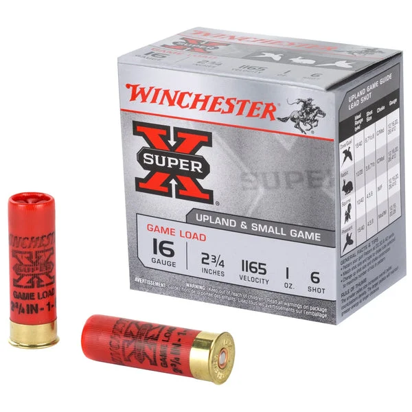 WINCHESTER SUPER-X 16GA 2.75" #6 25RD