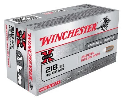 Winchester Super X .218 Bee 46 gr JHP ammo