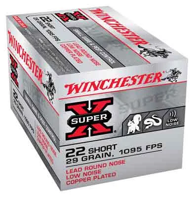 WINCHESTER SUPER-X 22 SHORT 29GR LEAD-RN 50RD