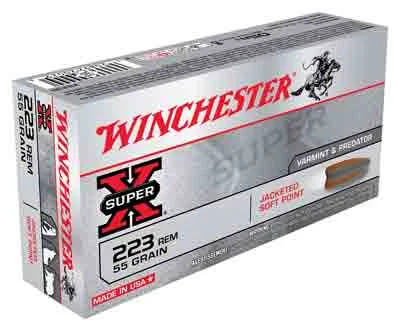 WINCHESTER SUPER-X 223 REM 55GR JSP 20RD