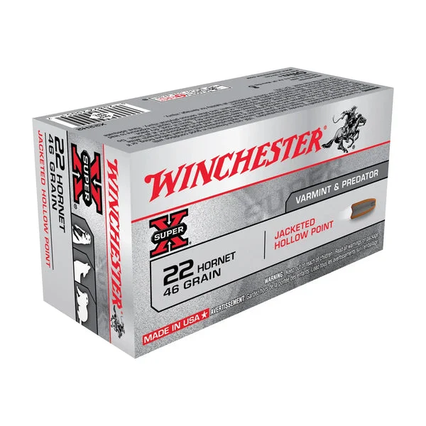 WINCHESTER SUPER-X 22HORN 46GR JHP 50RD