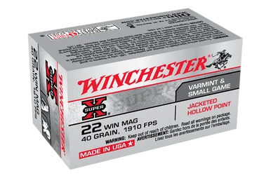 Winchester Super X 22WMR 40gr JHP